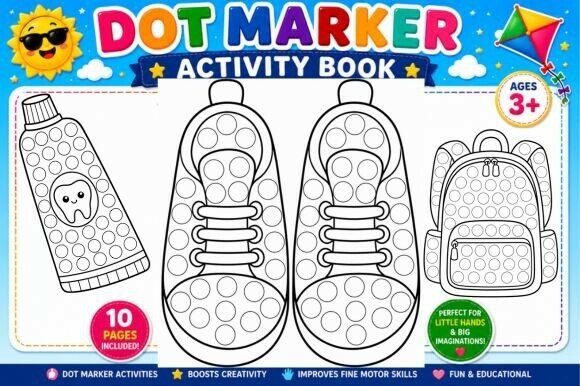 Dot Marker Coloring Page