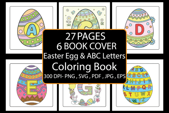 Easter Egg ABC Letters Coloring Book: A Creative Resource for All Ages