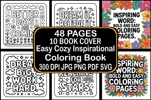 Easy Cozy Inspirational Coloring Book: A Practical Guide for KDP Sellers and Creative Enthusiasts